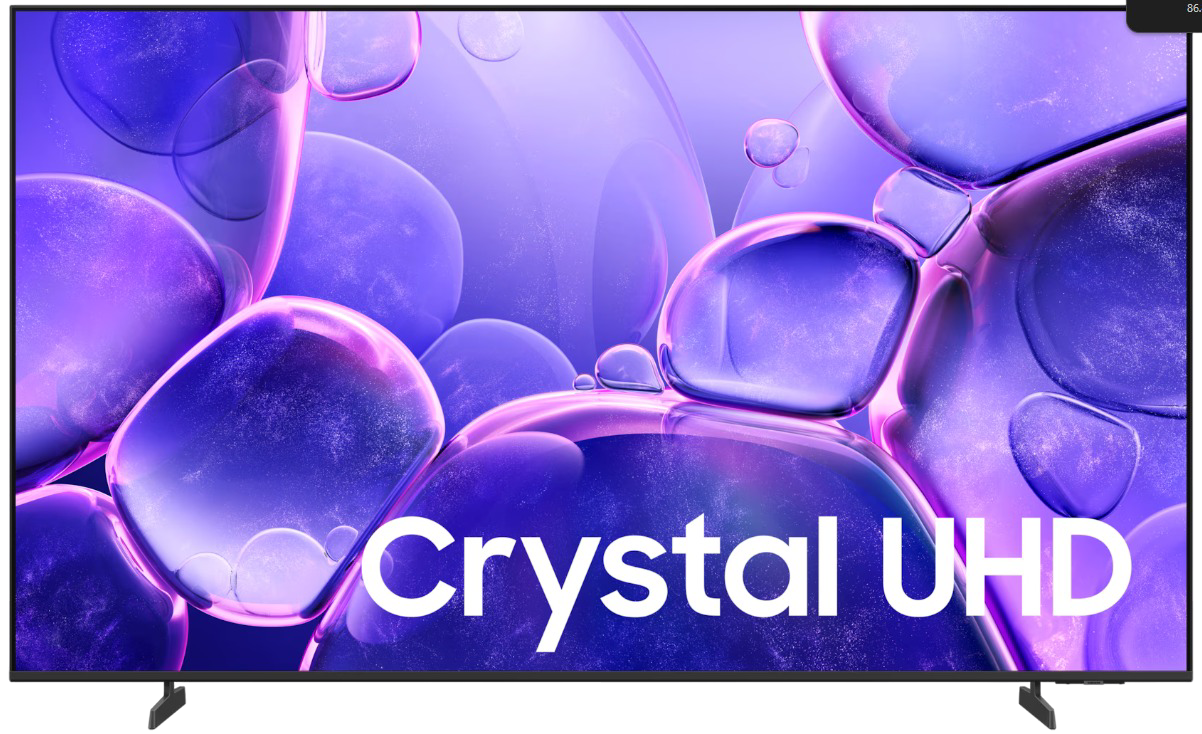 Samsung 65 Inch Crystal UHD 4K U8050F Smart TV