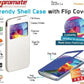 Promate Fenes S5 Bookcover with window Colour:White