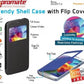 Promate Fenes S5 Bookcover with window Colour:Black