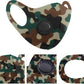 Casey Reusable 3D Structured Unisex Dual Layer Face Masks - Green, Black, and Brown