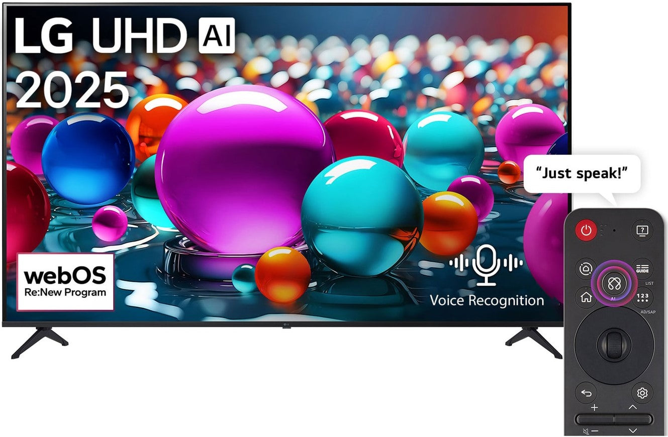 LG 65 Inch UHD AI UA854K  AI Magic Remote Smart TV